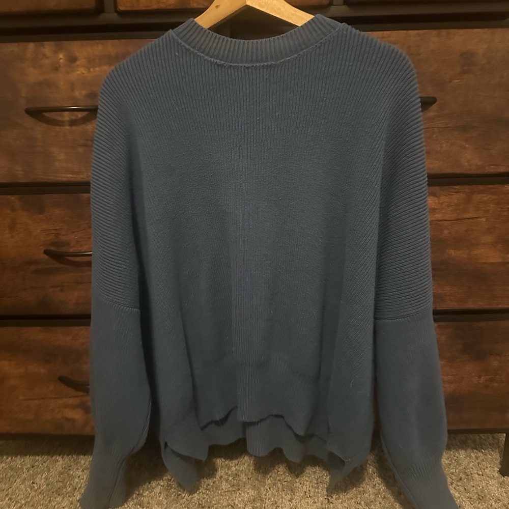 Free people Blue Sweater